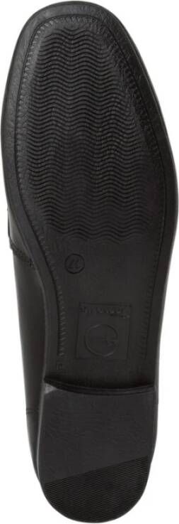 tamaris Zwarte Gesloten Loafers Black Dames