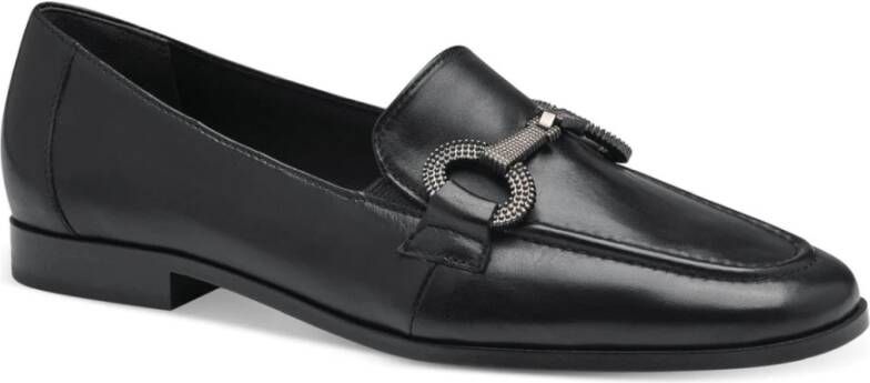 tamaris Zwarte Gesloten Loafers Dames Schoenen Black Dames