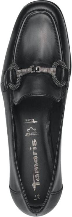 tamaris Zwarte Gesloten Loafers Dames Schoenen Black Dames