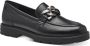 Tamaris Zwarte Leren Gesloten Loafers Black Dames - Thumbnail 4