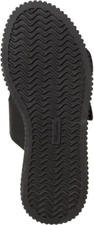 tamaris Zwarte Open Casual Slippers Vrouwen Black Dames