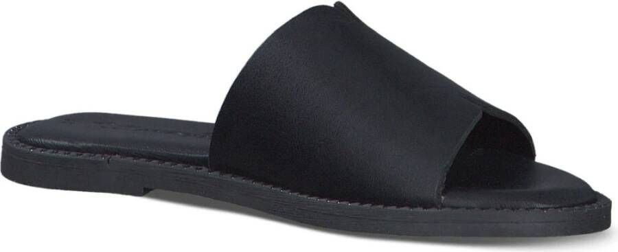 tamaris Zwarte Open Slippers Vrouwen Black Dames