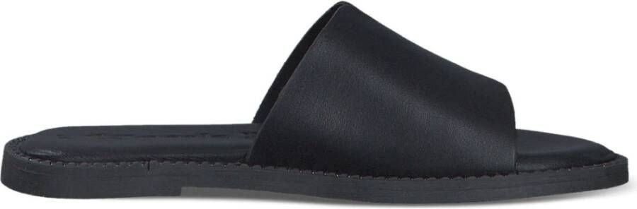 tamaris Zwarte Open Slippers Vrouwen Black Dames