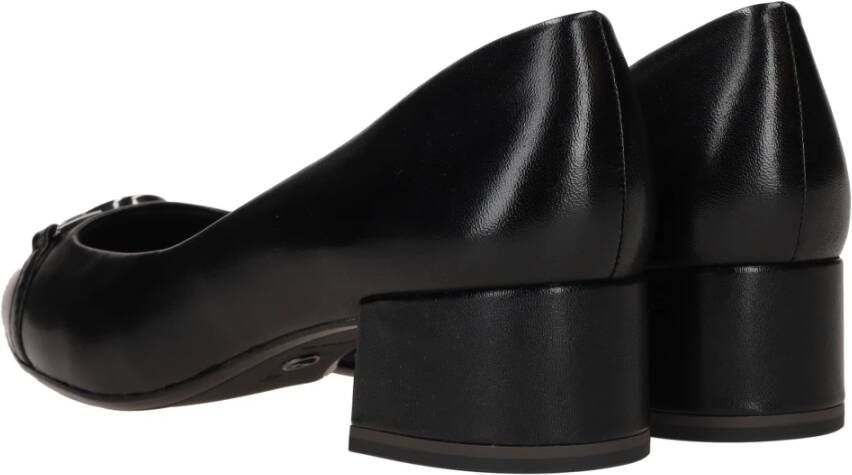 tamaris Zwarte Pump met Metallic Details Black Dames