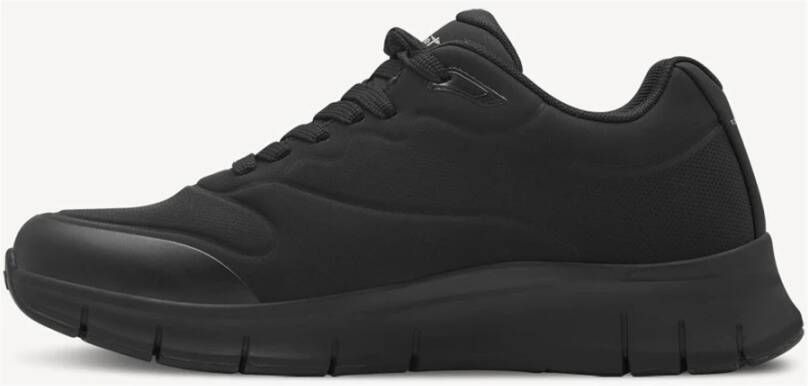 tamaris Zwarte Sneakers met Comfortabele Pasvorm Black Dames