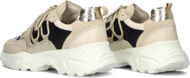 Tango Alicia 2 Lage Sneakers Zwart Beige Multicolor Dames