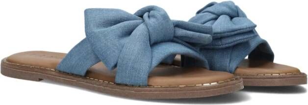 Tango Blauwe Denim Slipper Audrey 1 Blue Dames