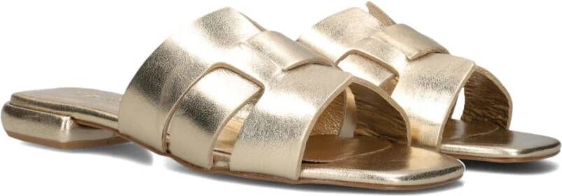 Tango Gouden stijlvolle slippers voor dames Yellow Dames