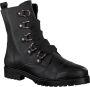 Tango Bee 161 Veterboots Laarzen Met Veters Dames Zwart - Thumbnail 3