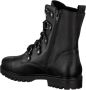 Tango Bee 161 Veterboots Laarzen Met Veters Dames Zwart - Thumbnail 4