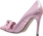 Ted Baker Sandalen Ryal 100mm Metallic Bow Court Shoe in poeder roze - Thumbnail 3