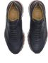 Testoni Chunky Deerskin Sneaker met Lambrusco Sole Blue Heren - Thumbnail 3