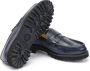 Testoni Courmayeur Loafer Grained Calf Blue Heren - Thumbnail 4