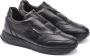 Testoni Cuneo Sneaker Sport Napa Kalfsleer + Grainde Kalfsleer Black Heren - Thumbnail 2