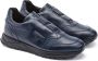 Testoni Cuneo Sneaker Sport Napa Kalfsleer +Grained Kalfsleer Blue Heren - Thumbnail 2