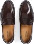 Testoni Handgeverfde Leren Loafer met Comfort Brown Heren - Thumbnail 3