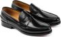 Testoni Handgeverfde Leren Loafer met Ortholite Voetbed Black Heren - Thumbnail 2