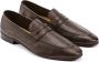 Testoni Herten Loafer Licht Elegant Puntige Neus Brown Heren - Thumbnail 2