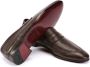 Testoni Herten Loafer Licht Elegant Puntige Neus Brown Heren - Thumbnail 4