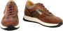 Testoni Leren Sneakers met Rubberen Zool Brown Heren - Thumbnail 2