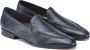 Testoni Lichtgewicht Deer Loafer Lambrusco Blue Heren - Thumbnail 2