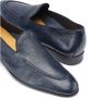 Testoni Lichtgewicht Deer Loafer Lambrusco Blue Heren - Thumbnail 5