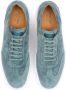 Testoni Minimal Oxford Suede Sneaker Green Heren - Thumbnail 3