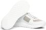 Testoni Moderne Stof Leren Sneaker White Heren - Thumbnail 4