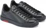 Testoni Ravenna Court Sneaker Moderne Stijl Black Heren - Thumbnail 2