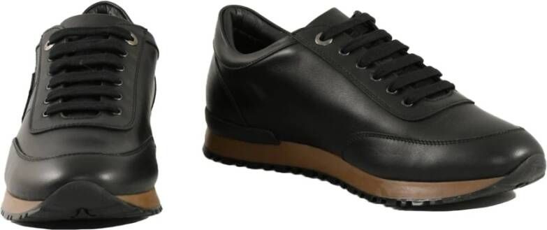 Testoni Sneakers Black Heren