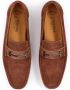 Testoni Suede Moccasin met T Metalen Ornament Brown Heren - Thumbnail 3