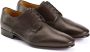 Testoni Zachte Deerskin Captoe Derby Schoen Brown Heren - Thumbnail 2