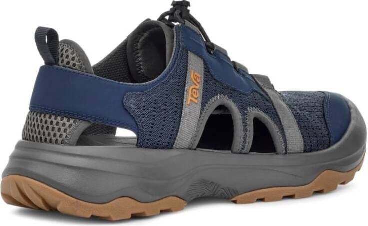 Teva Blauwe Wandelsandalen voor Mannen Multicolor Heren