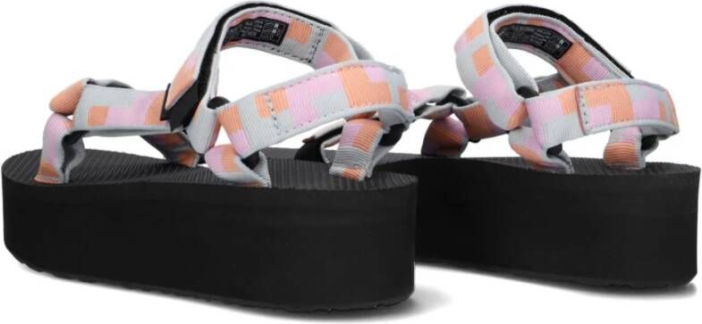 Teva Canvas Plateau Sandalen Multicolor Dames