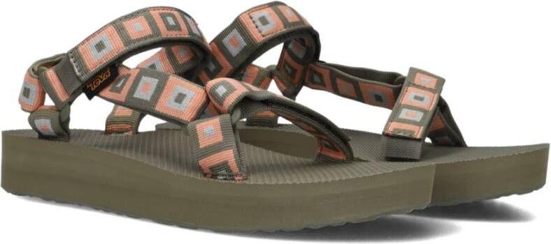 Teva Dames Avontuur Sandalen Midform Universal Multicolor Dames