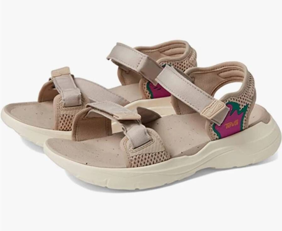 Teva Flat Sandals Beige Dames