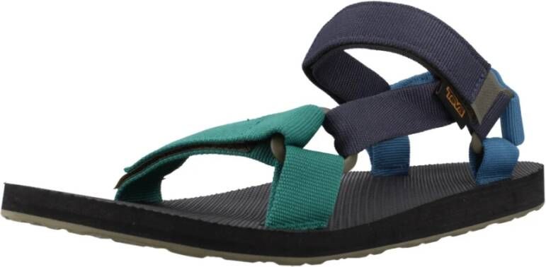 Teva Platte Sandalen Blue Heren