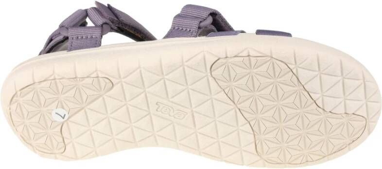 Teva Flat Sandals Purple Dames