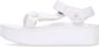 Teva Heldere Witte Flatform Sandaal Dames White Dames - Thumbnail 3