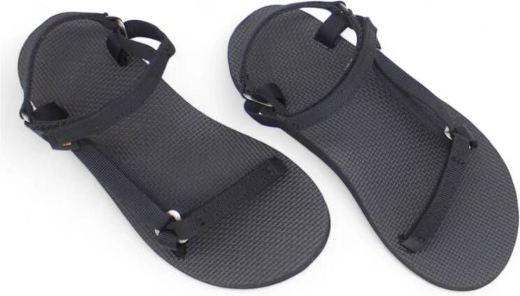 Teva Minimalistische Dagelijkse Sandaal Black Dames