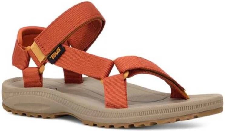 Teva Minimalistische Dagelijkse Sandaal Brown Dames