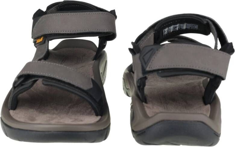 Teva Premium Leren Heren Wandelsandaal Gray Heren