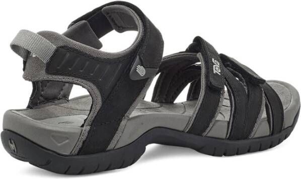 Teva Premium Leren Wandel Sandaal Black Dames