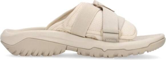 Teva Repreve Polyester Slide Pantoffels Beige Dames