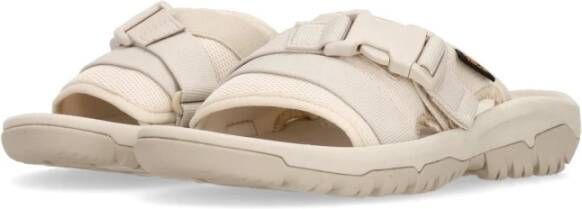 Teva Repreve Polyester Slide Pantoffels Beige Dames