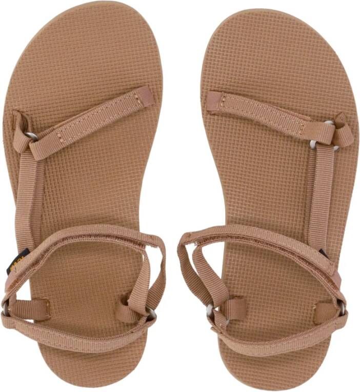 Teva Slim Tigers Eye Dames Sandaal Beige Dames