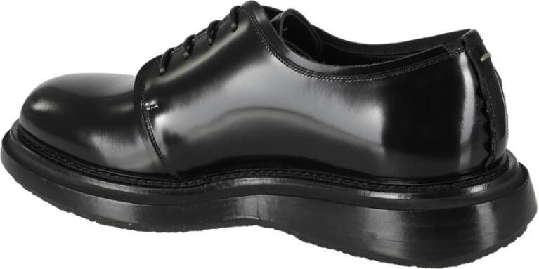 THE Antipode Stijlvolle Derby Schoenen voor Mannen Black Heren