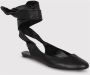 The Attico Ballerina Schoenen van Geitenleer Black Dames - Thumbnail 2