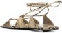 The Attico Beige Sandalen voor Vrouwen Beige Dames - Thumbnail 2