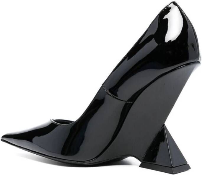 The Attico Cheope Puntige Pumps Black Dames